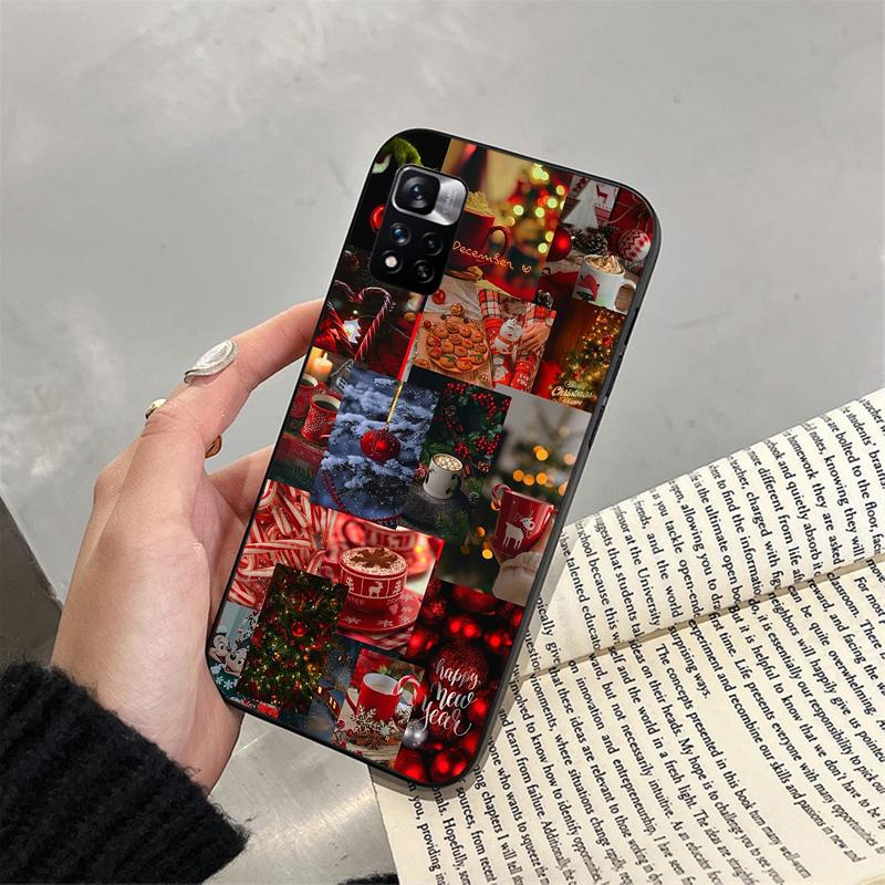 

Phone Case For Xiaomi Redmi note 14 Pro 14 13 12 11 10 Pro 14S 12S 11S Redmi 14C 13C 10 Winter Christmas Redmi Note 14S