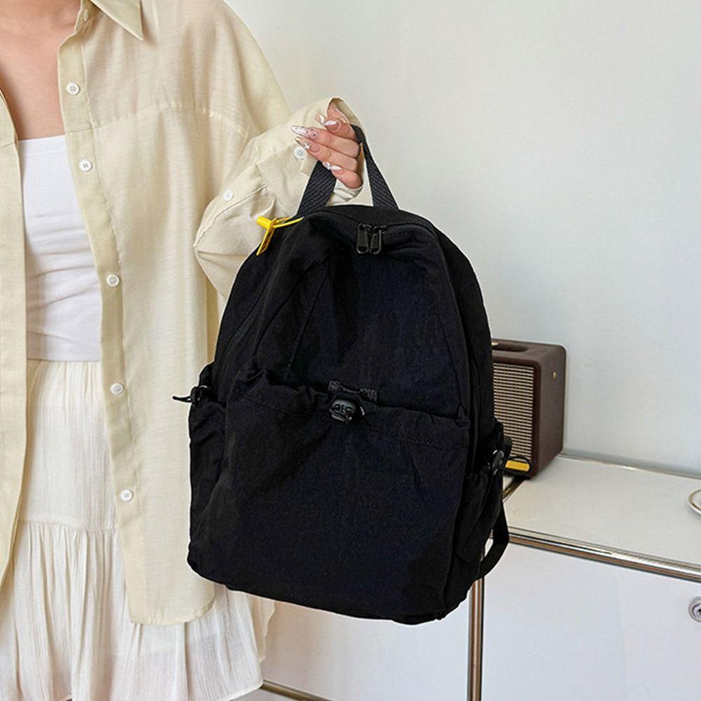 Lightweight Drawstring Backpack Korean Style Student Schoolbag Casual Travel Backpack Teenagers