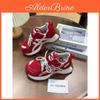Womens Chunky White Sneakers With Foam Cushioning And Rubber Outsole For Daily Wear