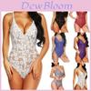 Stretch Women Lace Bodysuit Lingerie Sleeveless V Neck Top Jumpsuit S3xl Vest