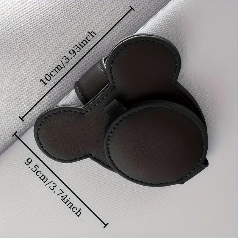 1PC car sun visor glasses clip multi-function card holder storage car sunglasses storage car creative ticket clip