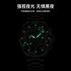 Men’s Quartz Watch Waterproof Luminous High-End Casual Wristwatch for Men Fashion Luminous Dial Calendar Stainless Steel Band