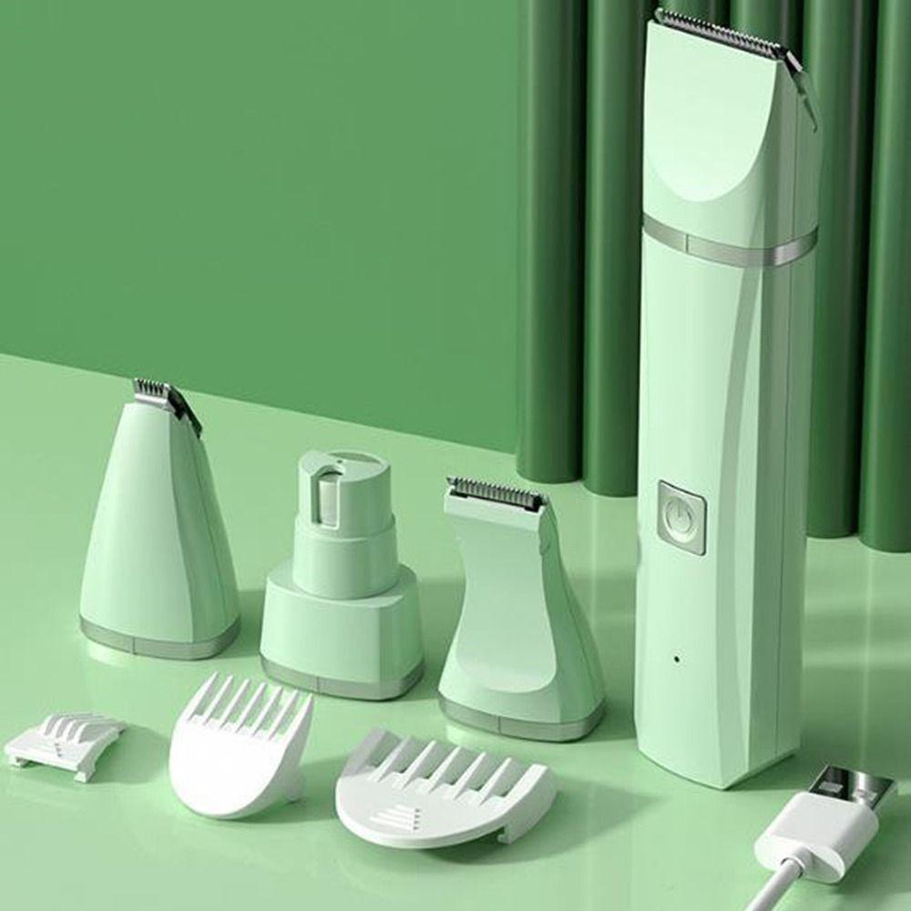 USB Rechargeable Cordless Pet Shaver Low Noise Electric Dog Clippers Dog Trimmer  Puppy Haircut