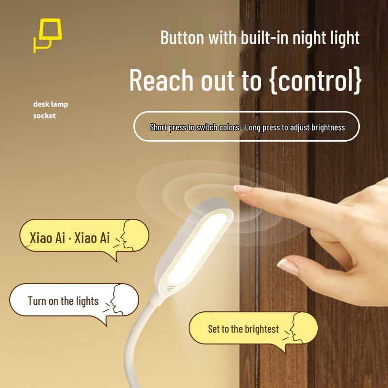 oeny AI Voice Smart Desk Lamp and Night Light