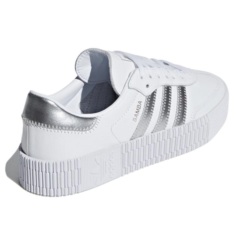 Adidas Women's Sambarose 'Cloud White Silver' Women's Sneakers EE9017