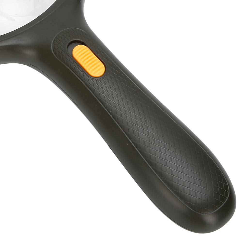 1.8X 5X Lens Magnifying Glass Battery Powered 3LED Handheld Magnifier for Reading