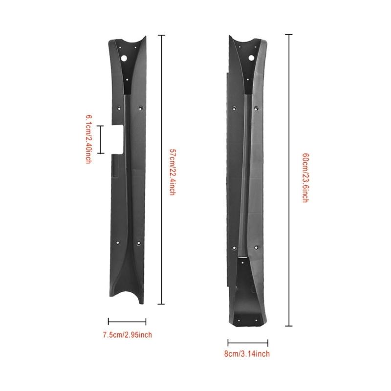 Electric Scooter Pedal Side Cover Left and Right Cabin Protective Shell Simple Installation Protective Cover