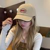 Kadın Erkek İçin Günlük Harfli Beyzbol Şapkası Kore Yumuşak Pamuklu Snapback At Kuyruğu Şapkası Dış Mekan Nakışlı Ayarlanabilir Güneş Vizörlü Şapka