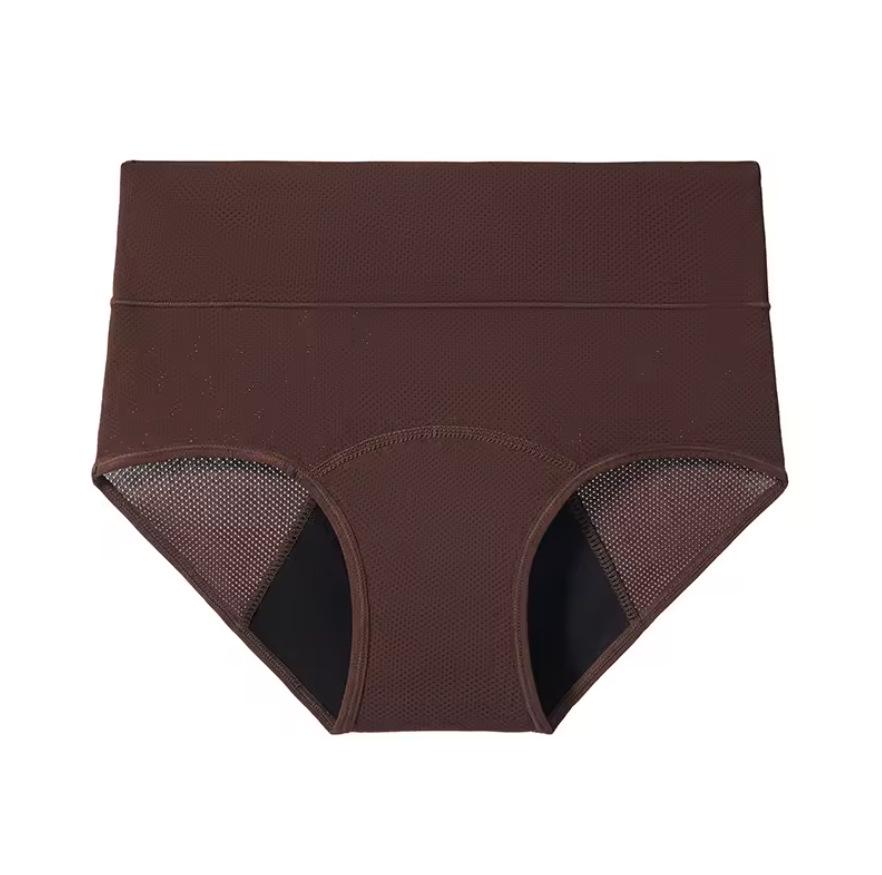 

Дихаюча багаторазова менструальна білизна з високою талією, що не протікає, багатоколірна, жіночі трусики для критичних днів 9033 M (60-75 kg)