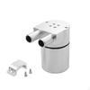 Oil Catch Can Billet Aluminum Tank Anodized Engine Part for Car Enthusiasts, Tuner,