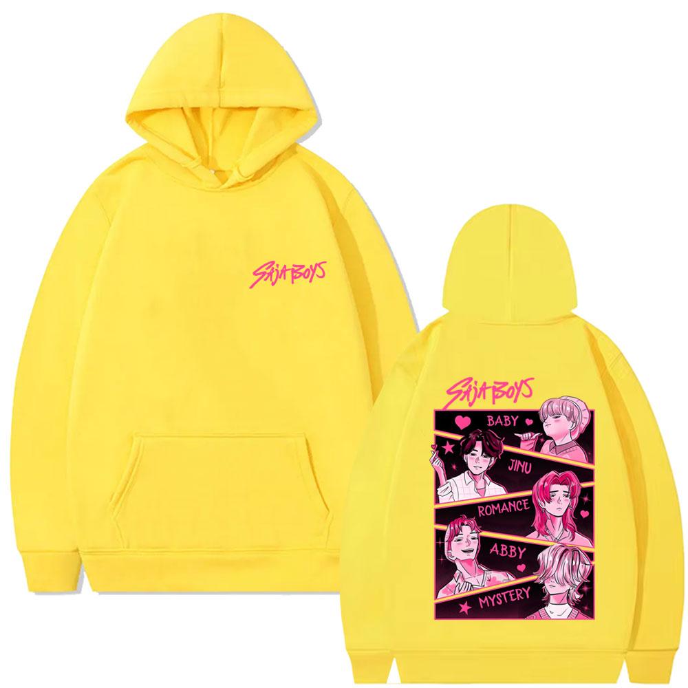 

Фильм K-pop Охотники на демонов Saja Boys Графическое худи Мужское Женское Корейский Худи Спортивный костюм Мужской Винтажное Оверсайз Худи 3XL