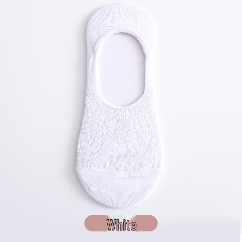 Women's Breathable Non-Slip Low-Cut Invisible Mesh Socks for Summer