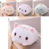 Adorable Cartoon Cat Dinosaur Bear Deer Plush Toy Doll For Cozy Sleeping Cuddles