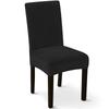 Soft Velvet Dining Chair Cover Stretch Parson Chair Slipcovers Thick Solid Fabric Washable Seat Protectors Banquet Wedding 1pc