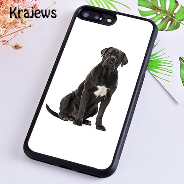 Krajews Italienische Cane Corso Mastiff Hunde Telefon Fall Abdeckung Für iPhone 14 6s 7 8 plus X XR XS 11 12 13 pro max Samsung S21 S22ultra