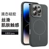 Applicable To iPhone11PROMAX Liquid Silicone Magnetic Mobile Phone Case Apple 11 Crystal Lens Film Anti-drop Hard Case