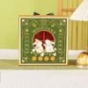 Handmade Dessert Gift Box Bronzing Process Mooncake Packaging Boxes Durable   Guest Party