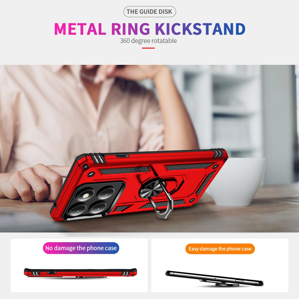 For Motorola Edge (2025) 5G Case PC + TPU Phone Cover with Kickstand