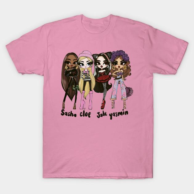 T Shirt Women Beautiful Actrees Illutrated Harajuku Print Kawaii Tshirt Summer Short Sleeve Female T-Shirt Top Tee