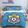 Les Léopards Pattern Bedding Quilt Set  Home Decoration  Gift (1 * duvet cover + 2 * pillowcase  without core)