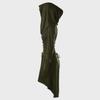 Medieval Renaissance Archer Hooded Lace Robe Pullover 