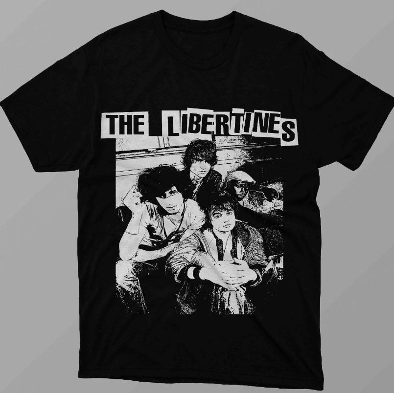 The Libertines Band Cotton Black Full Men Women Shirt Unisex T-Shirt S