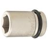 Impact Socket 12mm Hex Size HP3NV-12, 9.5mm (3/8") Drive,