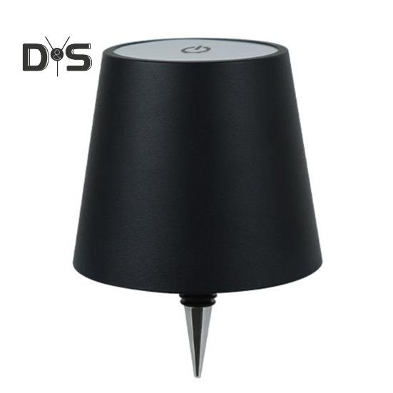 

Беспроводная лампа для бутылок вина, 3 цвета, регулируемая яркость, перезаряжаемая, беспроводная, сенсорное управление, светодиодная настольная лампа для дома, офиса, бара, кафе, украшения metal золотистый