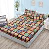 Bohemian Style Sheet Bed Mattress Protector Fashion Bedding Elastic Fitted Sheet Kids Adults Bed Cover Twin Full Queen King Size