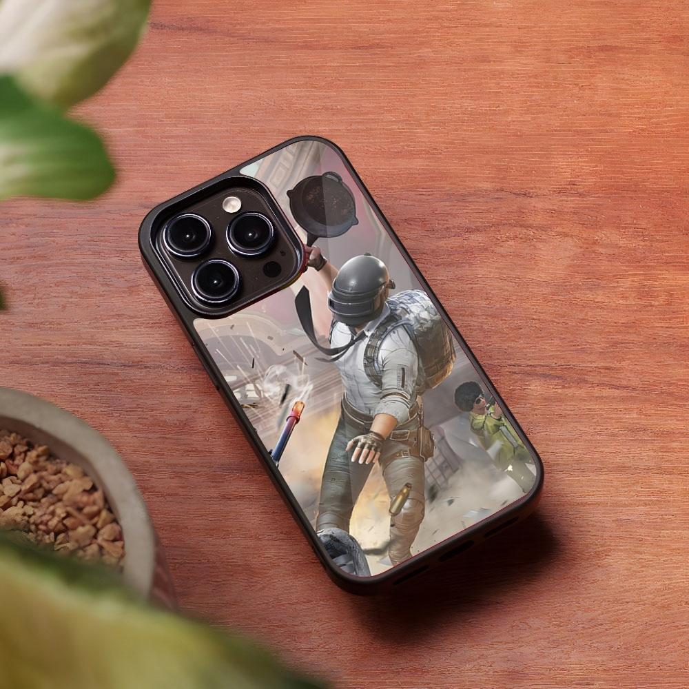 Game PUBG Phone Case for Iphone 16 15 14 13 Pro Max 12 11 Mini 7 8 Plus Se Xr X Xs Fundas Shell PC+TPU Cover