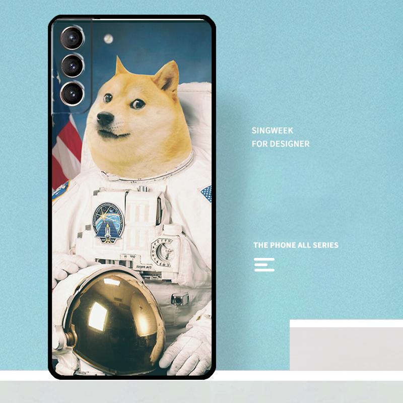 Doge Meme Kabosu Case For Samsung Galaxy S25 Ultra S25 FE S20 S21 S22 S23 Plus S9 S10 S24 Ultra Phone Cover