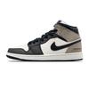 Air Jordan 1 Vintage Basketball Shoes Women's Mid Top Black/Brown DV0991-101(Team430-)