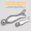 Roller Face Massager Fish-Shape Aluminum Alloy Face Lift Tools Firming Beauty Massage Body Anti-Aging Puffy Eyes Beauty Machine