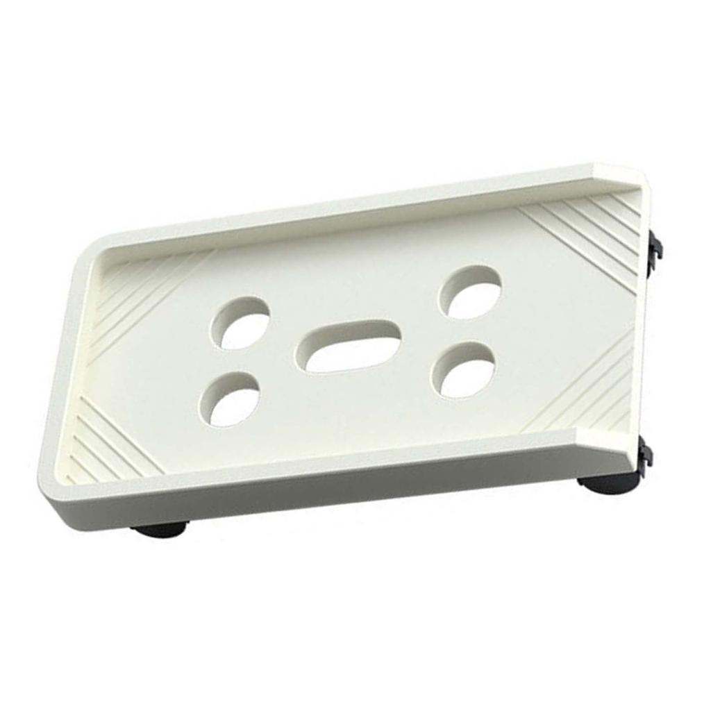 Mobile Computer Tower Stand Thicken Universal Rolling PC Stand with Heat Dissipation Hole for Office Universal Wheel
