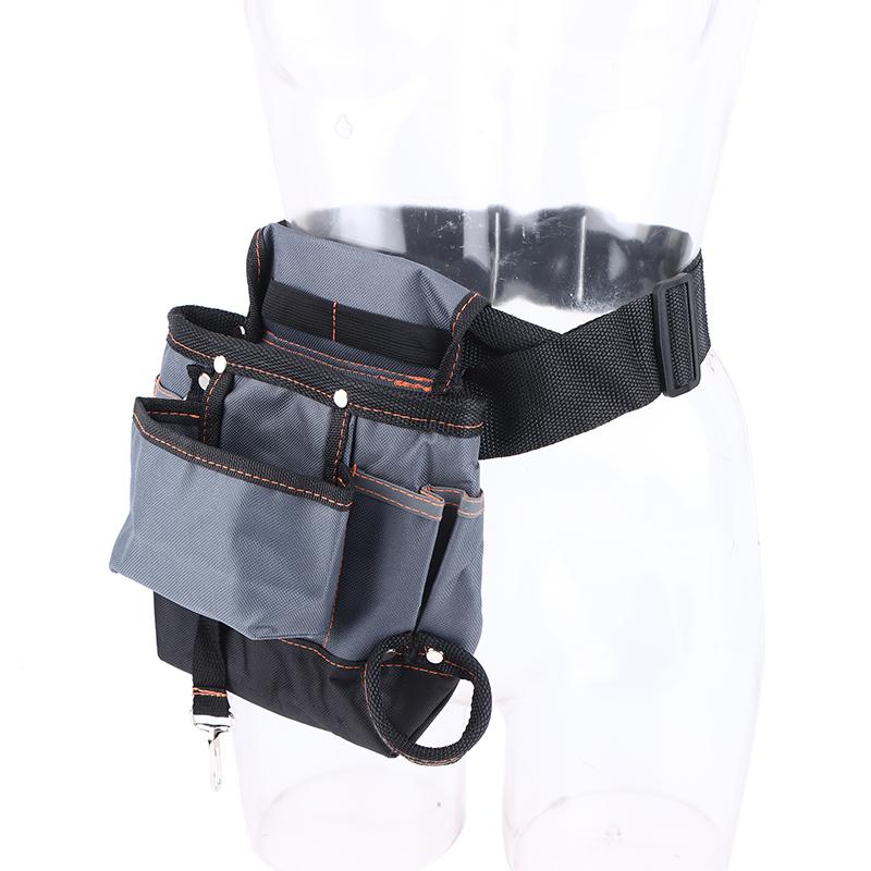 Multi-Pocket Waist Bag For Electrician Carpenter Hardware Multi-Use Tool Bag 600D Oxford Cloth Belt Bag Maintenance Organizer