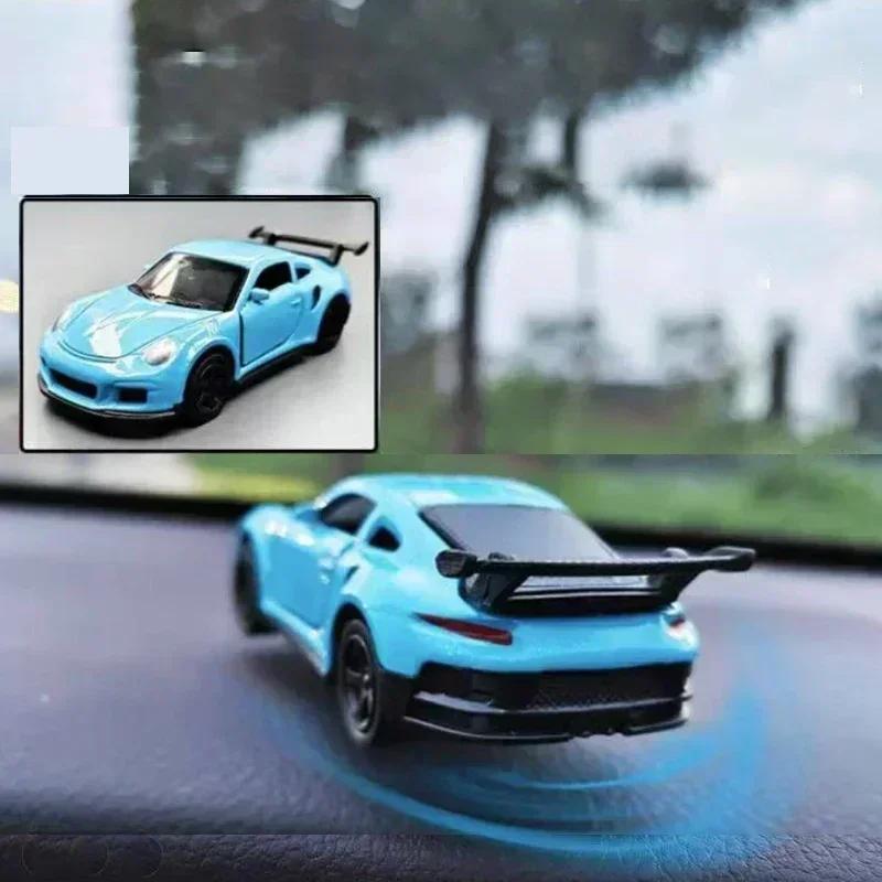 Sports Car Drift Rotating Car Decor Auto Dashboard Turning Racing Model Decoration Cars Individuality Center Console Decoration