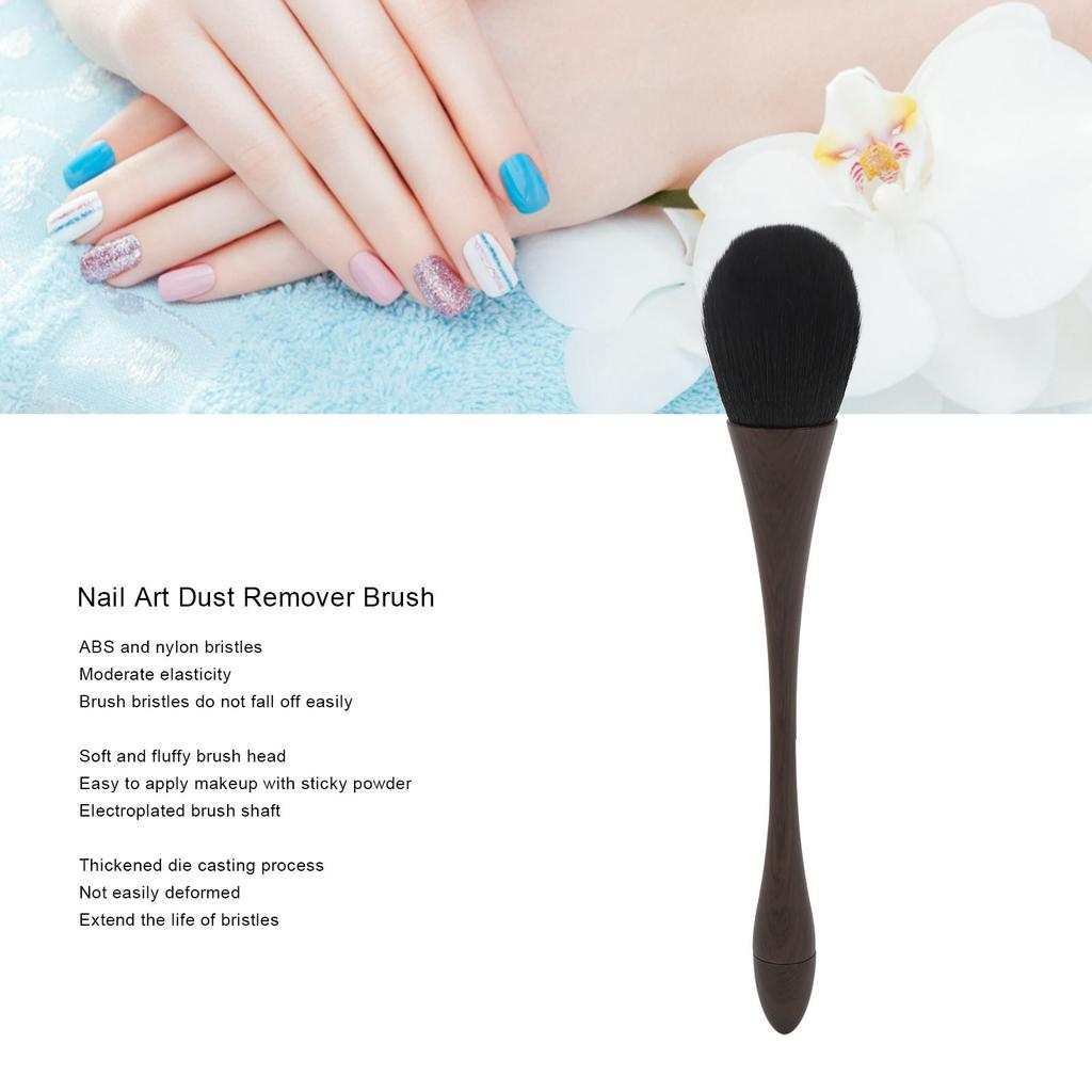 Nagelkunst Staubentferner Pinsel Weich Ergonomisch Mehrzweck Modisch Nagelpuder Pinsel