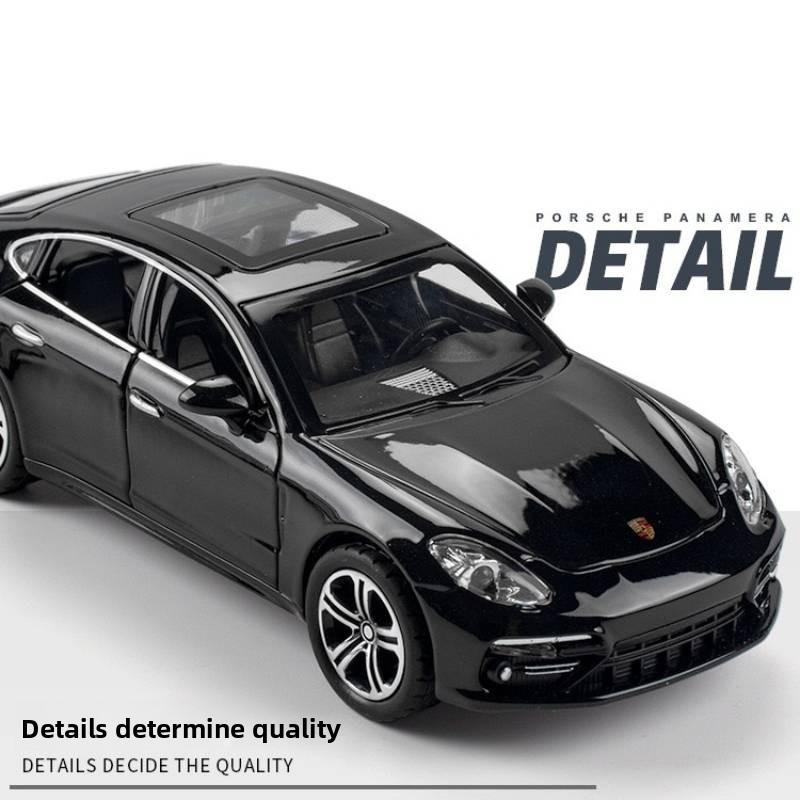 Porsche Simulation Alloy Panamera Sedan Model Toy With Sound And Light Functions