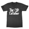 Der Katzenvater T Shirt Lustig Top Katzenliebhaber Filmfan Geschenk FR Papa Vintage Comfortable Streetwear Graphic