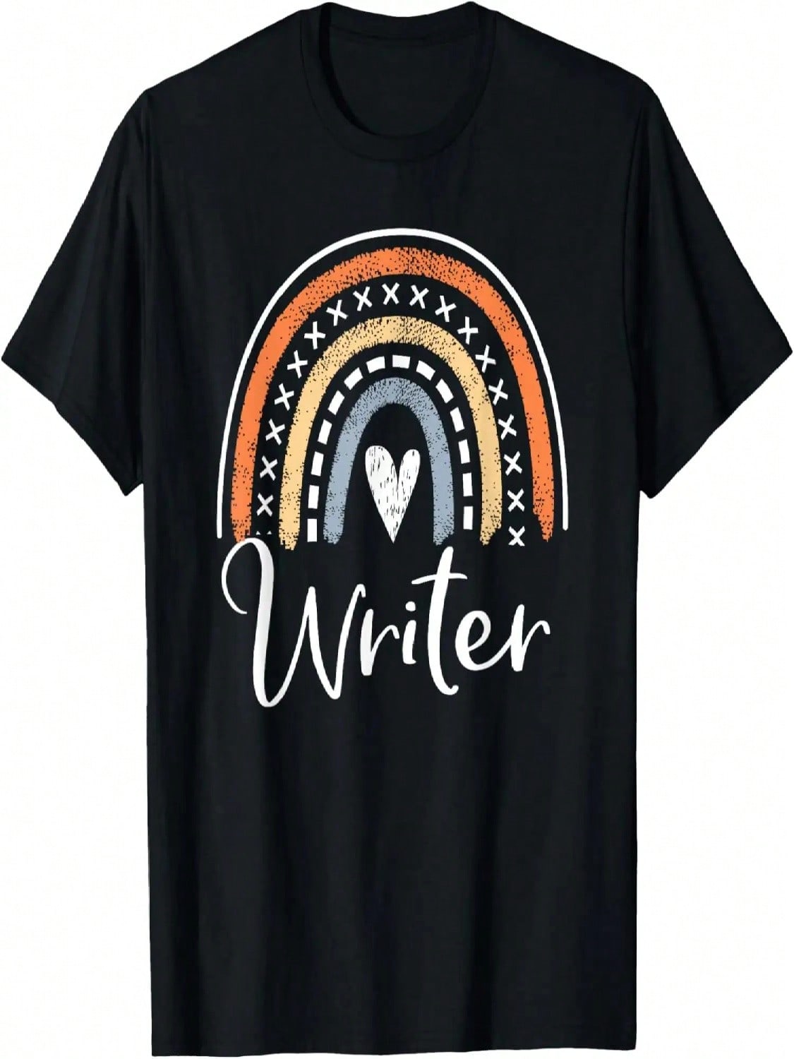 Writer Gifts For Women Funny Rainbow Write On Writing T-Shirt S разноцветный