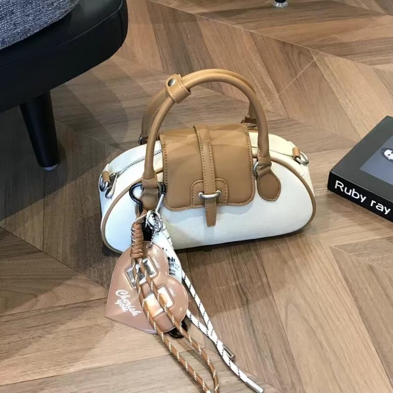 Mi Qia Mei MJM Color-block Shell Shoulder Bag