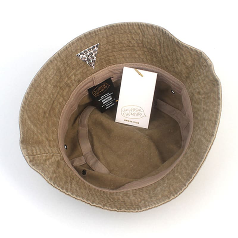 Universal Chemistry Pigment Beige Washing Bucket Hat