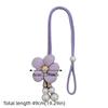 Adjustable Pearl Curtain Holdbacks Fabric Flowers Curtain Buckle Curtains Tie Rope  Living Room