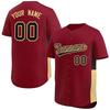 Adult baseball uniform jersey 2024 factory direct sales handsome fashion trend gradual change wind summer popular style