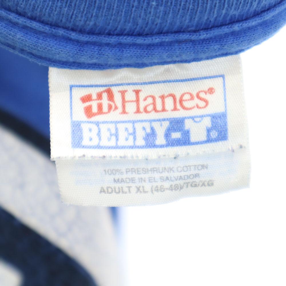 HANES 90s Tuning Fork Logo Print Short Sleeve YAMAHA T-shirt Men's Used