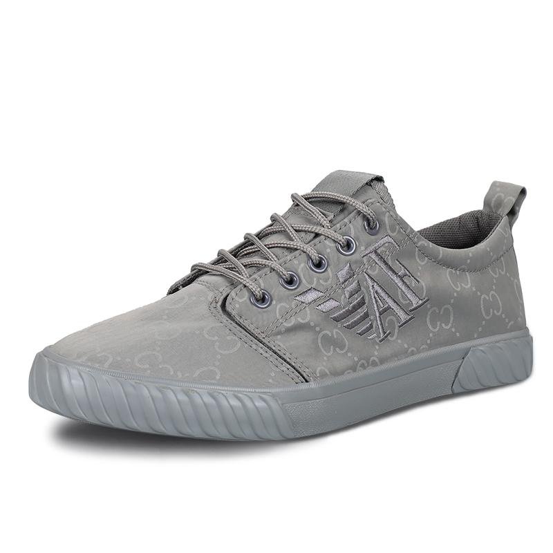 

Holfredterse новейшие мужские высококачественные повседневные плоские парусиновые дышащие туфли эспадрильи на шнуровке мягкая резиновая подошва 5 цветов 20847 38