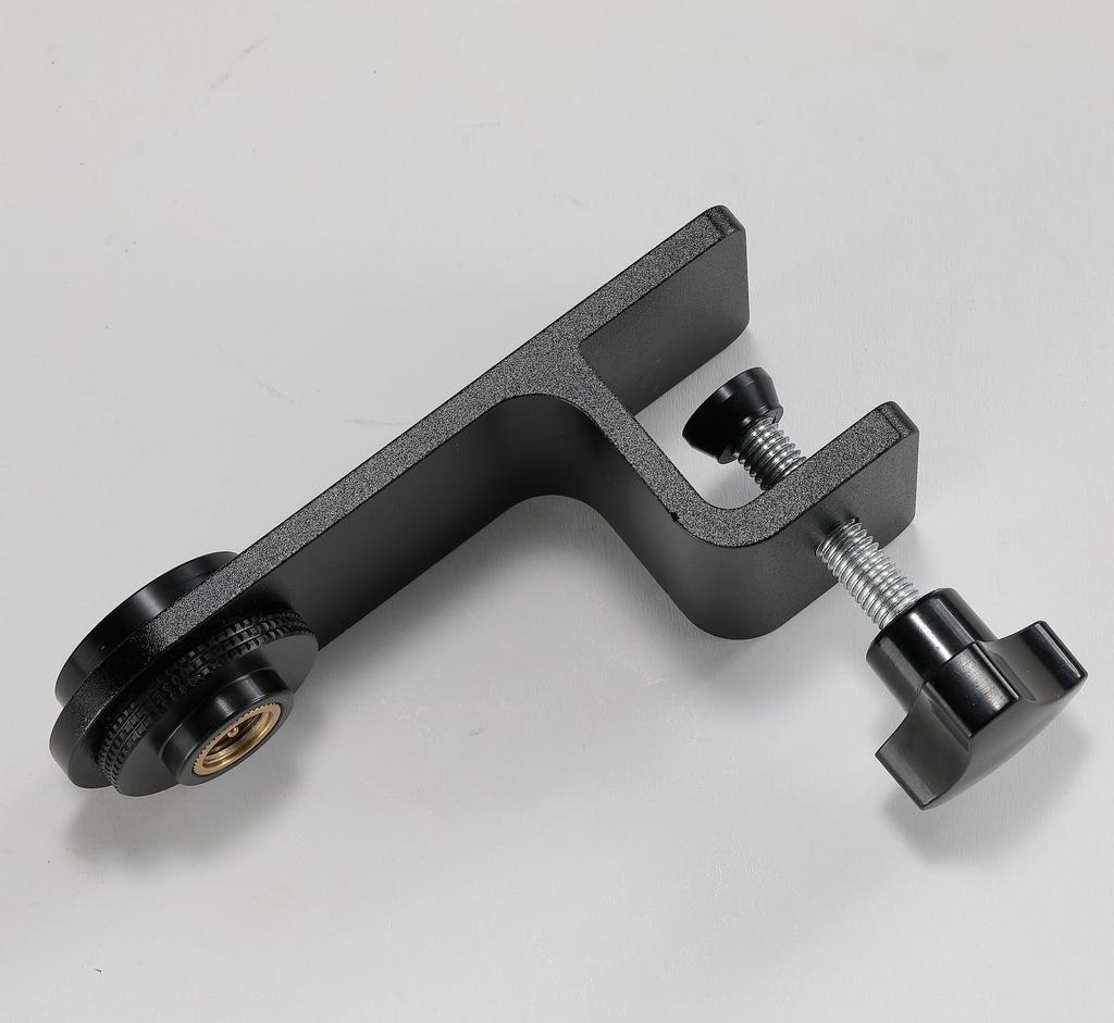 CAMPING MOON Table Clamp, Screw-in Type, for OD Cans, Lantern Pole, Hose Extension, Heat Shield, BKZ18
