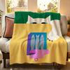 Illustrator Andy Huang Throw Flannel Throw Blanket Suitable for Sofa Living Room Bedroom