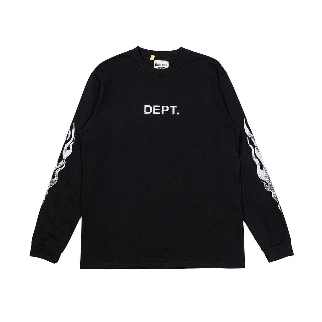 Gallery Dept Heart Letter Slogan Long-Sleeve T-Shirt - Men's Trendy Style