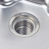 Gaona Deep Garbage Drain, 13.5cm, All Stainless Steel, for Sinks, GA-PB067